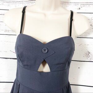 Keepsake The Label Keyhole Strappy Skater Dress